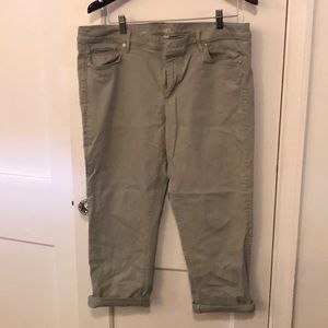 LOFT Women's Cuffed Crop Jeans